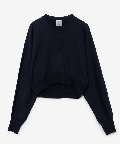 HOUSE OF LOTUS/ハウス オブ ロータス Dolman Sleeve Cropped Knit Cardigan ネイビー 1
