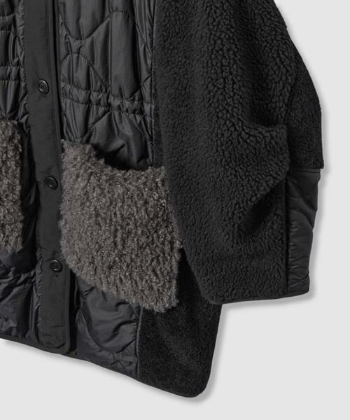 HOUSE OF LOTUS / ハウス オブ ロータス その他アウター | ボアパッチワークコート | 詳細11