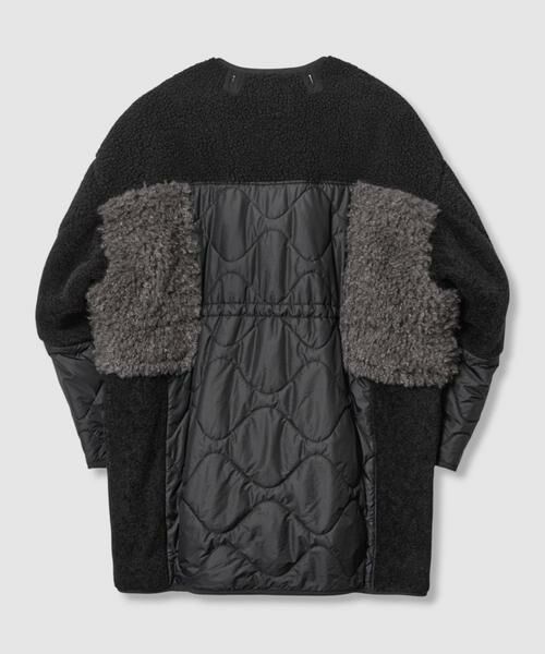 HOUSE OF LOTUS / ハウス オブ ロータス その他アウター | ボアパッチワークコート | 詳細9