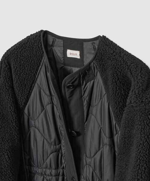 HOUSE OF LOTUS / ハウス オブ ロータス その他アウター | ボアパッチワークコート | 詳細10