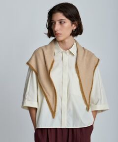 HOUSE OF LOTUS / ハウス オブ ロータス マフラー・ショール・スヌード・ストール | トライアングルトリコロールリバースカーフ