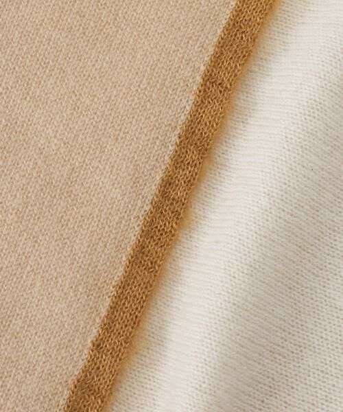 HOUSE OF LOTUS / ハウス オブ ロータス マフラー・ショール・スヌード・ストール | トライアングルトリコロールリバースカーフ | 詳細5