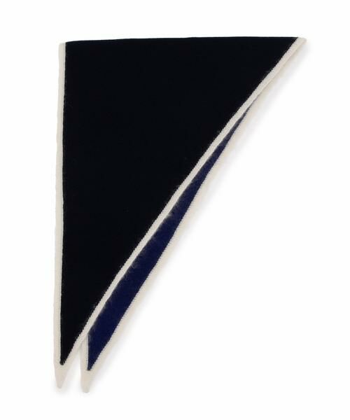 HOUSE OF LOTUS / ハウス オブ ロータス マフラー・ショール・スヌード・ストール | トライアングルトリコロールリバースカーフ | 詳細6