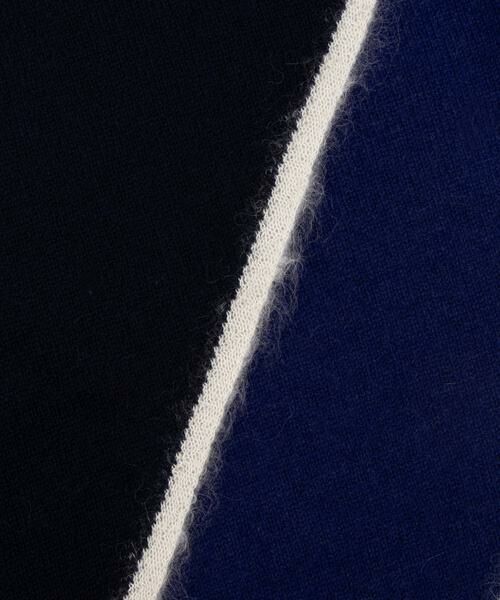 HOUSE OF LOTUS / ハウス オブ ロータス マフラー・ショール・スヌード・ストール | トライアングルトリコロールリバースカーフ | 詳細7