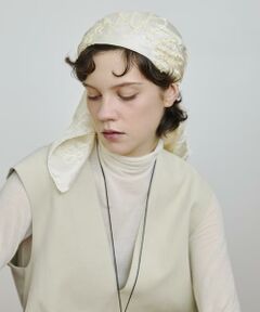 HOUSE OF LOTUS / ハウス オブ ロータス マフラー・ショール・スヌード・ストール | テープエンブロイダリーペイズリースカーフ