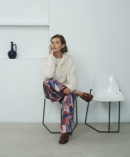 HOUSE OF LOTUS / ハウス オブ ロータス マフラー・ショール・スヌード・ストール | テープエンブロイダリーペイズリースカーフ | 詳細3