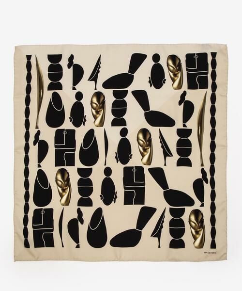 HOUSE OF LOTUS / ハウス オブ ロータス マフラー・ショール・スヌード・ストール | シルクスカーフ | 詳細1