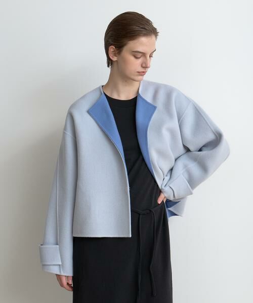 HOUSE OF LOTUS / ハウス オブ ロータス その他アウター | バイカラーショートコート | 詳細4