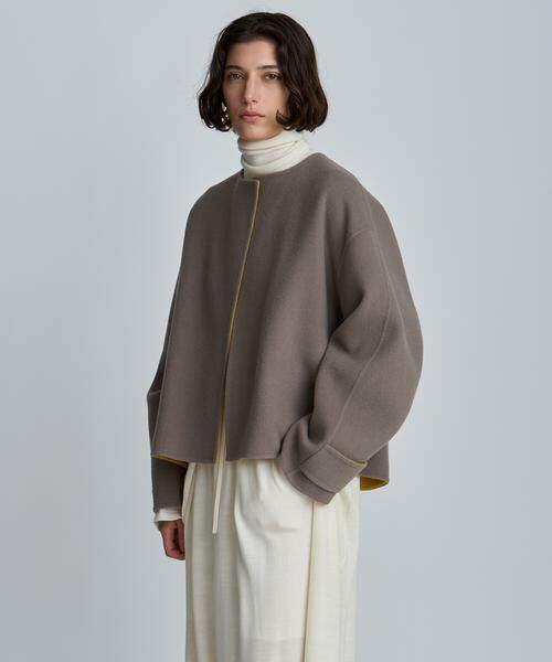 HOUSE OF LOTUS / ハウス オブ ロータス その他アウター | バイカラーショートコート | 詳細7