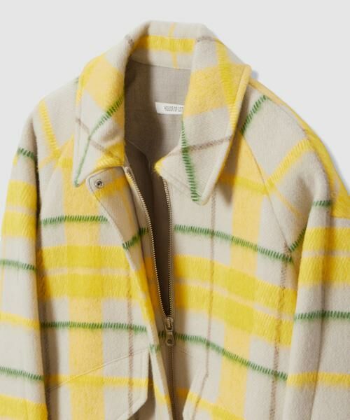HOUSE OF LOTUS / ハウス オブ ロータス ブルゾン | シャギーチェックブルゾン | 詳細9