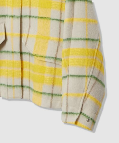 HOUSE OF LOTUS / ハウス オブ ロータス ブルゾン | シャギーチェックブルゾン | 詳細10