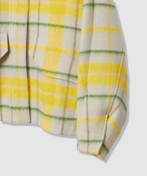 HOUSE OF LOTUS / ハウス オブ ロータス ブルゾン | シャギーチェックブルゾン | 詳細11