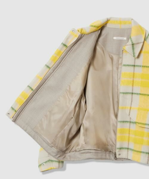 HOUSE OF LOTUS / ハウス オブ ロータス ブルゾン | シャギーチェックブルゾン | 詳細13