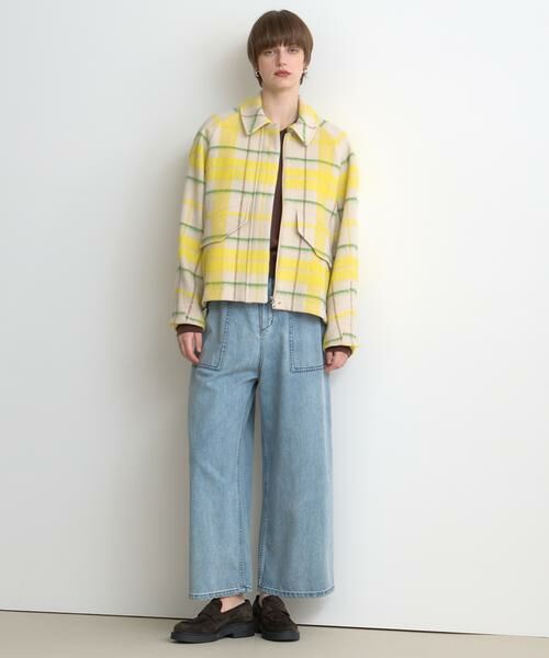 HOUSE OF LOTUS / ハウス オブ ロータス ブルゾン | シャギーチェックブルゾン | 詳細4