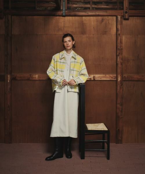 HOUSE OF LOTUS / ハウス オブ ロータス ブルゾン | シャギーチェックブルゾン | 詳細5