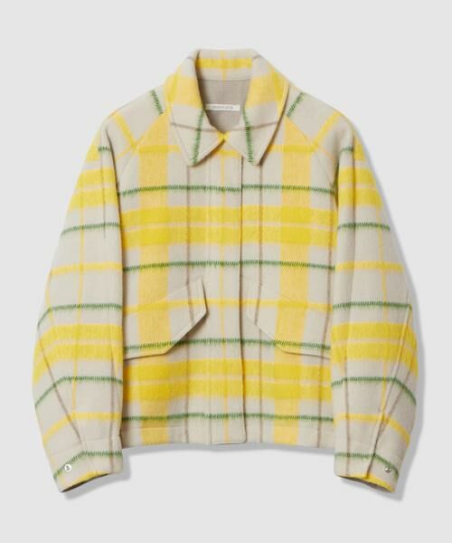HOUSE OF LOTUS / ハウス オブ ロータス ブルゾン | シャギーチェックブルゾン | 詳細7