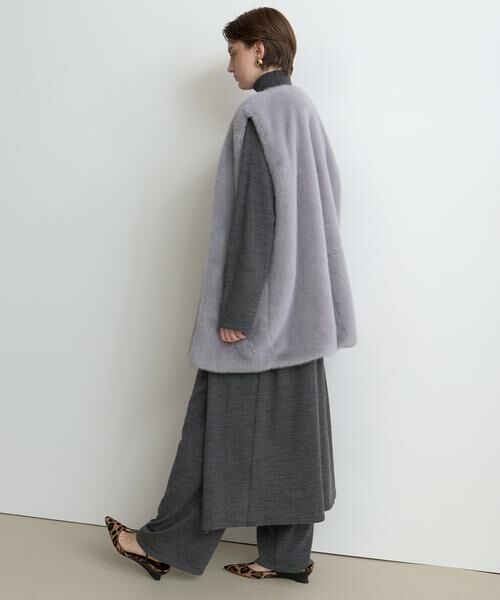 HOUSE OF LOTUS / ハウス オブ ロータス その他アウター | ショートパイルフェイクファージレ | 詳細12