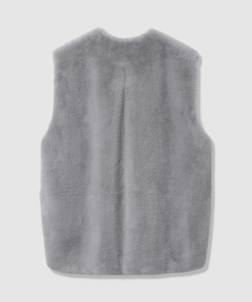 HOUSE OF LOTUS / ハウス オブ ロータス その他アウター | ショートパイルフェイクファージレ | 詳細16