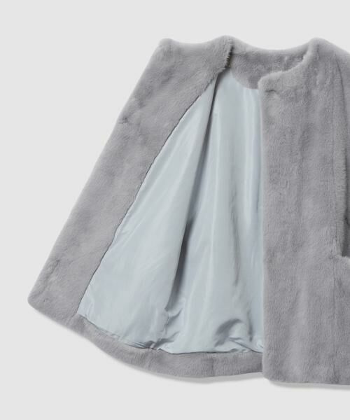 HOUSE OF LOTUS / ハウス オブ ロータス その他アウター | ショートパイルフェイクファージレ | 詳細20