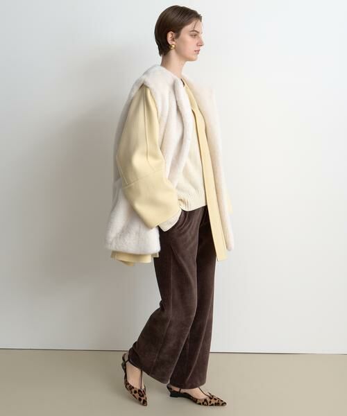 HOUSE OF LOTUS / ハウス オブ ロータス その他アウター | ショートパイルフェイクファージレ | 詳細2