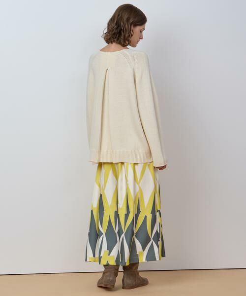 HOUSE OF LOTUS / ハウス オブ ロータス スカート | マルチジオメトリックプリントティアードスカート | 詳細2