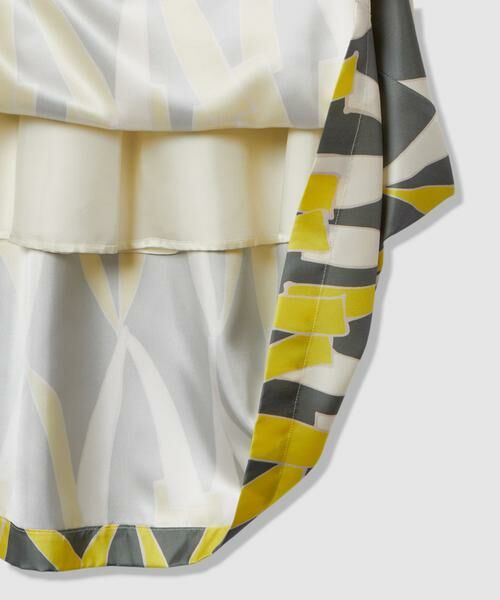 HOUSE OF LOTUS / ハウス オブ ロータス スカート | マルチジオメトリックプリントティアードスカート | 詳細9