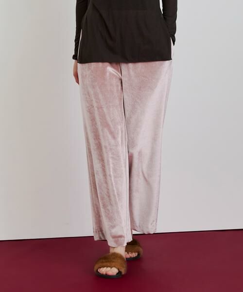 HOUSE OF LOTUS/ハウス オブ ロータス トリアセベロアパンツ ピンク 2 HOUSE OF LOTUS/ハウス オブ ロータス トリアセベロアパンツ ピンク 2