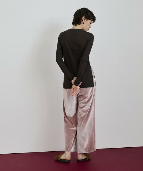 HOUSE OF LOTUS / ハウス オブ ロータス その他パンツ | トリアセベロアパンツ | 詳細3