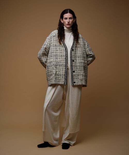 HOUSE OF LOTUS / ハウス オブ ロータス パンツ | ウーステッドメリノウールニットパンツ | 詳細11