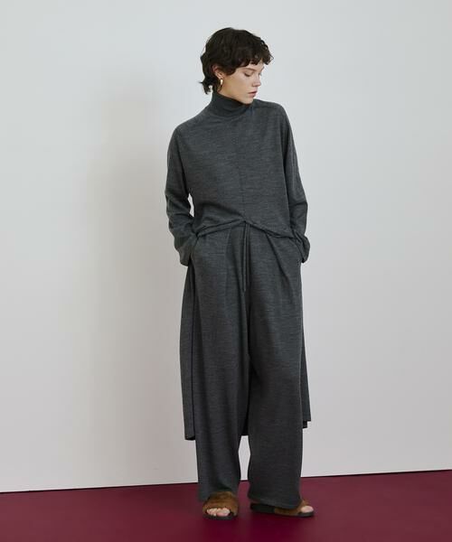 HOUSE OF LOTUS / ハウス オブ ロータス パンツ | ウーステッドメリノウールニットパンツ | 詳細6