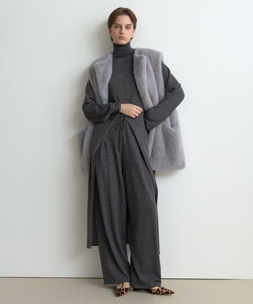 HOUSE OF LOTUS / ハウス オブ ロータス ワンピース | ウーステッドメリノウールワンピース | 詳細12
