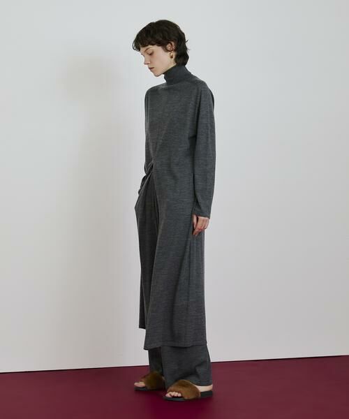 HOUSE OF LOTUS / ハウス オブ ロータス ワンピース | ウーステッドメリノウールワンピース | 詳細7