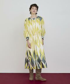 HOUSE OF LOTUS / ハウス オブ ロータス ワンピース | マルチジオメトリックプリントワンピース