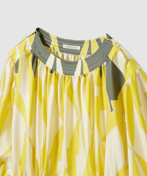 HOUSE OF LOTUS / ハウス オブ ロータス ワンピース | マルチジオメトリックプリントワンピース | 詳細6