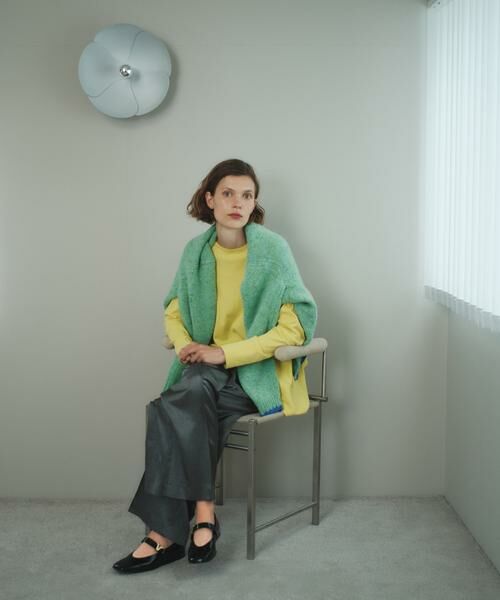 HOUSE OF LOTUS / ハウス オブ ロータス カーディガン・ボレロ | ミックスモヘアバイカラーカーディガン | 詳細11