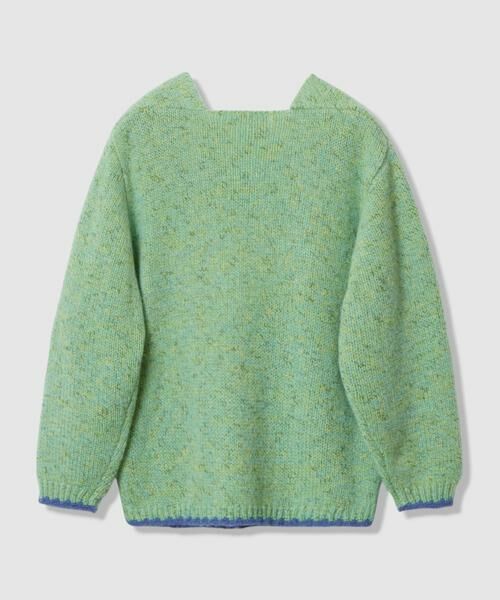 HOUSE OF LOTUS / ハウス オブ ロータス カーディガン・ボレロ | ミックスモヘアバイカラーカーディガン | 詳細13