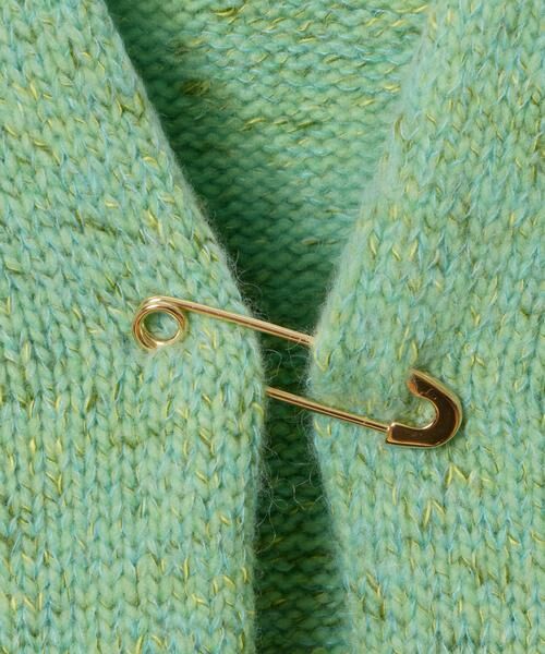 HOUSE OF LOTUS / ハウス オブ ロータス カーディガン・ボレロ | ミックスモヘアバイカラーカーディガン | 詳細15