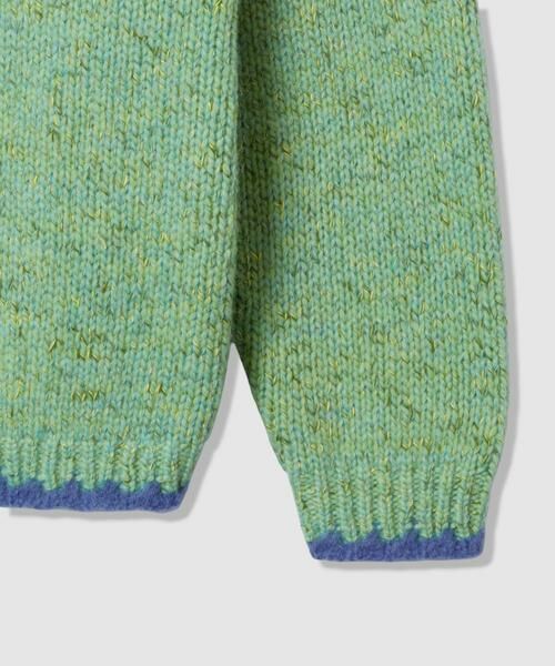 HOUSE OF LOTUS / ハウス オブ ロータス カーディガン・ボレロ | ミックスモヘアバイカラーカーディガン | 詳細16