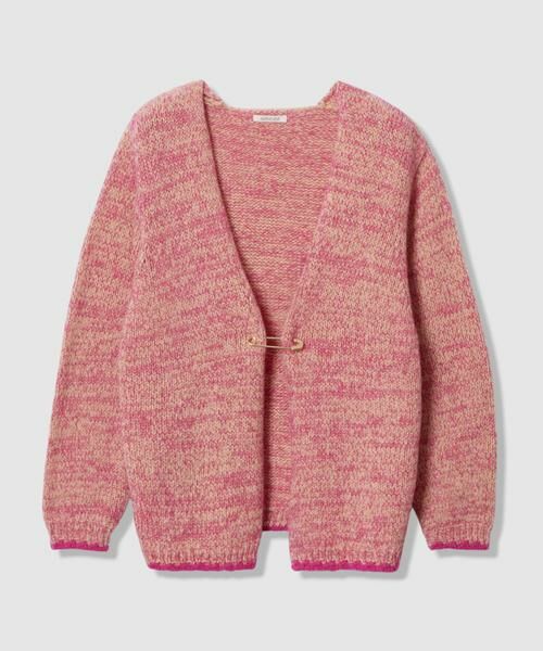 HOUSE OF LOTUS / ハウス オブ ロータス カーディガン・ボレロ | ミックスモヘアバイカラーカーディガン | 詳細18