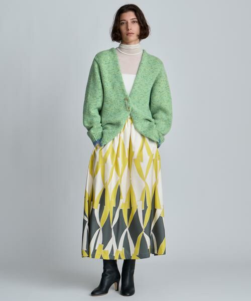 HOUSE OF LOTUS / ハウス オブ ロータス カーディガン・ボレロ | ミックスモヘアバイカラーカーディガン | 詳細6