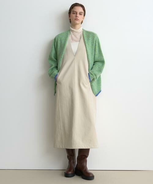 HOUSE OF LOTUS / ハウス オブ ロータス カーディガン・ボレロ | ミックスモヘアバイカラーカーディガン | 詳細7