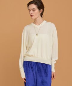 HOUSE OF LOTUS / ハウス オブ ロータス ニット・セーター | ウーステッドメリノウールVネックプルオーバー