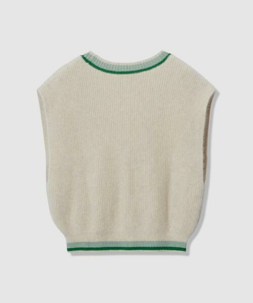 HOUSE OF LOTUS / ハウス オブ ロータス ニット・セーター | FOX FUR TILDEN KNIT VEST | 詳細11