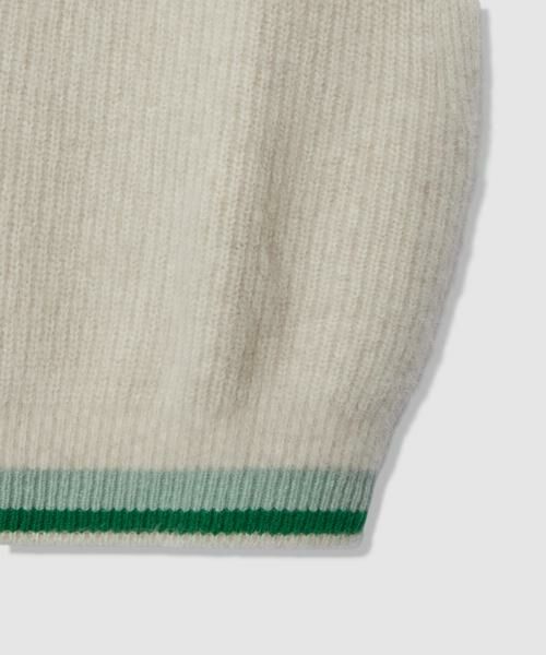 HOUSE OF LOTUS / ハウス オブ ロータス ニット・セーター | FOX FUR TILDEN KNIT VEST | 詳細13