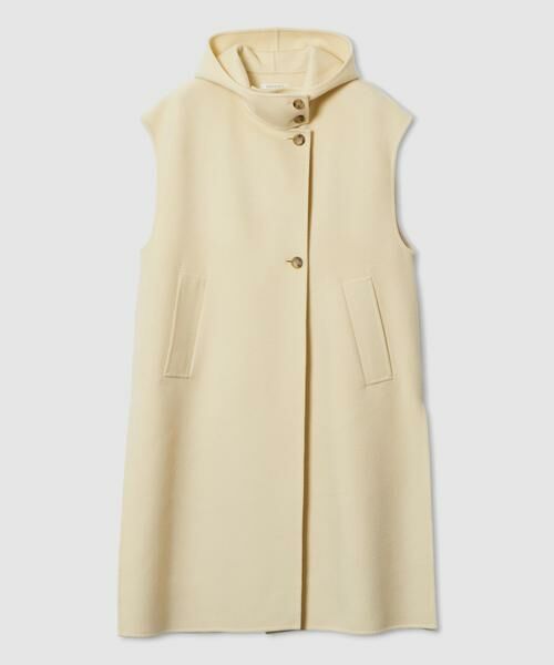 HOUSE OF LOTUS / ハウス オブ ロータス その他アウター | ウールリバーフードロングジレ | 詳細1