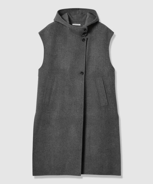 HOUSE OF LOTUS / ハウス オブ ロータス その他アウター | ウールリバーフードロングジレ | 詳細2