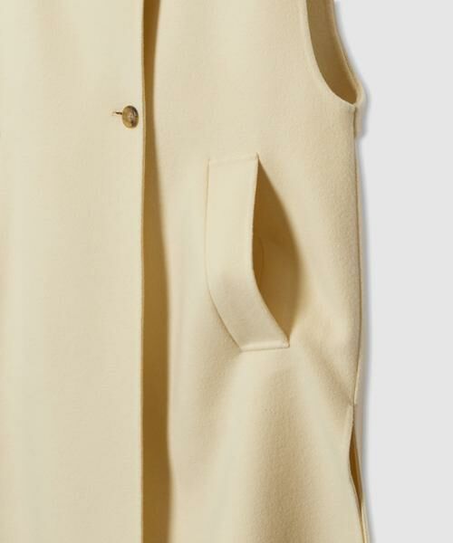 HOUSE OF LOTUS / ハウス オブ ロータス その他アウター | ウールリバーフードロングジレ | 詳細13