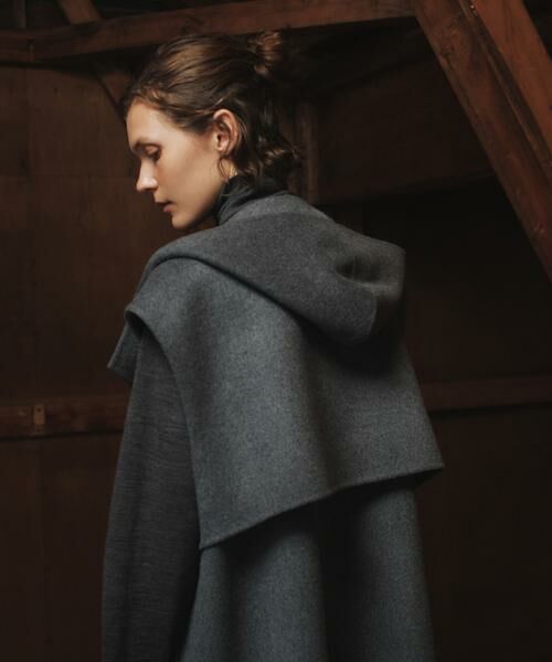 HOUSE OF LOTUS / ハウス オブ ロータス その他アウター | ウールリバーフードロングジレ | 詳細21