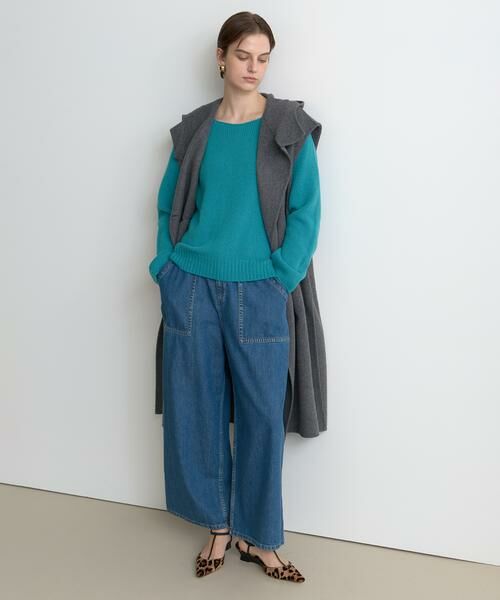 HOUSE OF LOTUS / ハウス オブ ロータス その他アウター | ウールリバーフードロングジレ | 詳細9