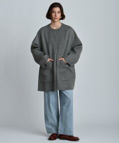 HOUSE OF LOTUS / ハウス オブ ロータス その他アウター | ウールリバービッグパッチポケットコート